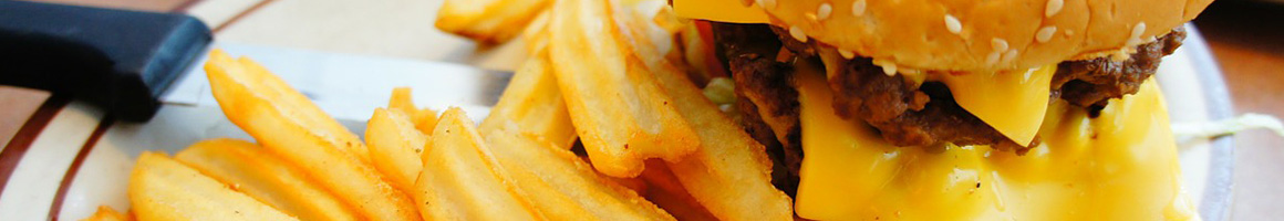 Eating American (Traditional) Burger Diner at Alpha Omega Burgers restaurant in Covina, CA.